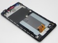 Sony LT30a Xperia T LCD displej + dotyk + predn kryt Black (funguje len vo verzii LT30a!!!)