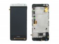 LCD displej + dotyk + predn kryt Silver HTC ONEmini (M4) (Service Pack)