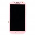 LCD displej + dotyk + predn kryt Samsung N7100 Galaxy Note 2 Pink