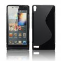 ForCell zadn kryt Lux S Black pre Huawei Ascend P6