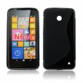 ForCell Zadn Kryt Lux S Black pre Nokia Lumia 630/635