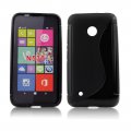 ForCell zadn kryt Lux S Black pre Microsoft Lumia 535