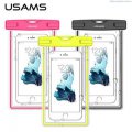 USAMS Luminous vodotesn puzdro Pink pre Smartphone 6"