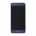 Honor 8 LCD displej + dotyk + predn kryt Blue