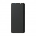 LCD displej + dotyk + predn kryt Samsung G955 Galaxy S8 Plus Silver (Service Pack)