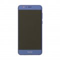 Honor 8 LCD displej + dotyk + predn kryt Blue (Service Pack)