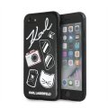 Karl Lagerfeld Pins Hard Case kryt Black pre iPhone 7/8/SE2020