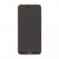 Huawei P20 Lite LCD displej + dotyk + predn kryt Pink (Service Pack)
