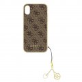 Guess Charms Hard Case kryt 4G Brown pre iPhone X