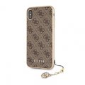 Guess Charms Hard Case kryt 4G Brown pre iPhone 6.5