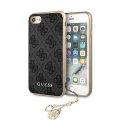 Guess Charms Hard Case kryt 4G Grey pre iPhone 7/8
