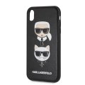 Karl Lagerfeld Karl and Choupette Hard Case kryt Black pre iPhone XR