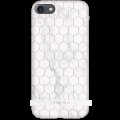 SoSeven Milan Case HoneyComb Marble White kryt pre iPhone 6/6S/7/8