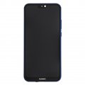 Huawei P20 Lite LCD displej + dotyk + predn kryt Blue (OEM)