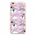 Disney Minnie 037 Glitter zadn kryt/puzdro Pink pre iPhone 5/5S/se