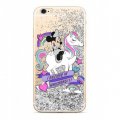 Disney Minnie 035 Glitter zadn kryt/puzdro Silver pre iPhone 6/7/8