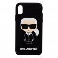 Karl Lagerfeld Full Body Iconic Hard Case kryt/puzdro pre iPhone X/XS Black
