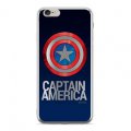 MARVEL Captain America 001 zadn kryt/puzdro pre iPhone 6/6S Plus Silver