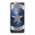 MARVEL Captain America 005 zadn kryt pre iPhone XS Max Silver