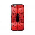 Spiderman 017 Premium Glass zadn kryt pre iPhone 6/6S Red