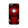 MARVEL Iron Man 024 Premium Glass zadn kryt pre iPhone 6/6S Red