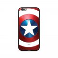 MARVEL Captain America 026 Premium Glass zadn kryt pre iPhone 6/6S Multicolored