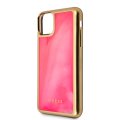 Guess Glow In The Dark zadn kryt pre iPhone 11 Pro Pink (EU Blister)