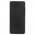 Huawei P30 Lite LCD diplej + dotyk + predn kryt Black (OEM)