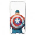 MARVEL Captain America 002 zadn kryt/puzdro pre Samsung Galaxy A50 A505 Transparent