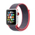 Tactical 542 Cloth Band for iWatch 1,2,3,4,5 42-44mm Grey/Red
