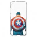 MARVEL Captain America 002 zadn kryt pre iPhone 11 Transparent