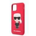 Karl Lagerfeld Iconic Body kryt pre iPhone 11 Pro Red