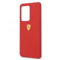 Ferrari SF siliknov kryt/puzdro pre Samsung Galaxy S11 6.9 Red
