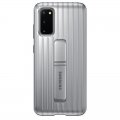 EF-RG980CSE Samsung Standing kryt/puzdro pre Galaxy S20 Silver (EU Blister)