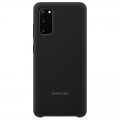 EF-PG980TBE Samsung siliknov kryt pre Galaxy S20 Black (EU Blister)