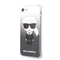 Karl Lagerfeld Iconic Degrade kryt pre iPhone 7/8/SE2020 Black