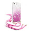 Guess 4G Electroplated kryt pre iPhone 7/8/SE2020 Pink