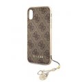Guess Charms Hard Case/puzdro 4G Brown pre iPhone XR