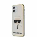 Karl Lagerfeld PC/TPU Head kryt/puzdro pre iPhone 12 mini 5.4 Iridescent