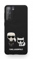 Karl Lagerfeld PU Karl &Choupette kryt pre Samsung Galaxy S21+ Black