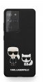 Karl Lagerfeld PU Karl &Choupette kryt pre Samsung Galaxy S21 Ultra Black