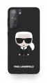 Karl Lagerfeld Iconic Full Body siliknov kryt pre Samsung Galaxy S21 Black