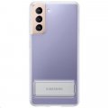 EF-JG991CTE Samsung Clear Standing kryt pre Galaxy S21 Transparent