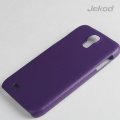 JEKOD Shield koen zadn kryt Purple pre Samsung i9505 Galaxy S4 + ochrann flia na displej