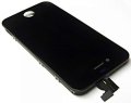iPhone 4S originl LCD displej + OEM dotyk Black vrtane prachovky slchadla