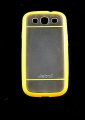 JEKOD Double Color TPU Case puzdro Yellow pre Samsung i9300 Galaxy S3