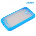 JEKOD Double Color TPU Case puzdro Blue pre Samsung i9505 Galaxy S4