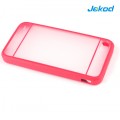 JEKOD Double Color TPU Case puzdro Red pre iPhone 4, 4S