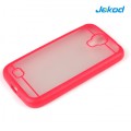 JEKOD Double Color TPU Case puzdro Red pre Samsung i9505 Galaxy S4