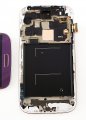 LCD displej + dotyk + predn kryt Samsung i9506 Galaxy S4 LTE Purple (fialov)